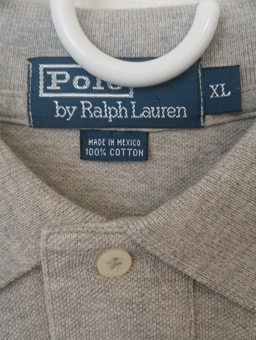 Polo by Ralph Lauren Classic Fit Gray Short-Sleeve Polo Shirt Sz. XL